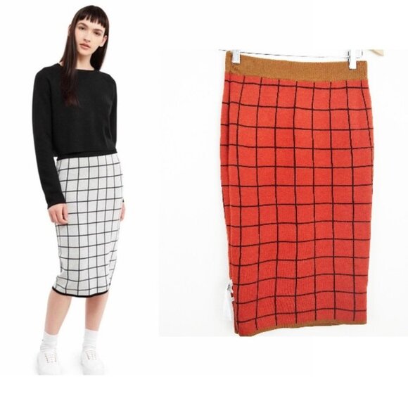 Opening Ceremony x Esprit Reversible Wool Skirt S